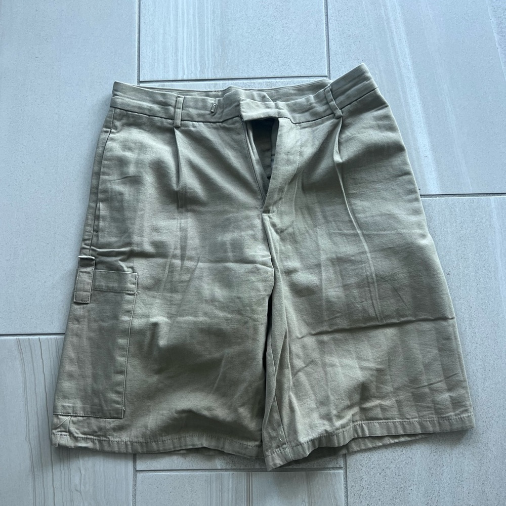 Casual Tan Cargo Shorts